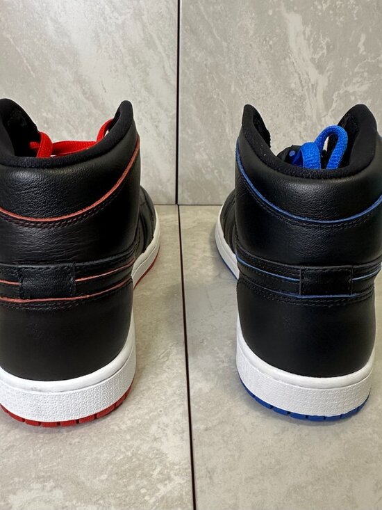 Nike SB Air Jordan 1 QS black/red/blue Craig Stecyk/Lance Mountain 2014 Size 9 - Picture 8 of 14